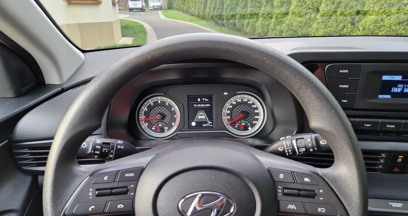 Hyundai i20 cena 61900 przebieg: 44000, rok produkcji 2022 z Żukowo małe 172